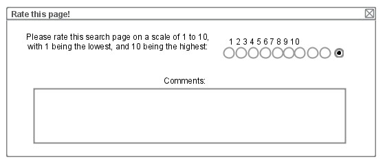 Example of a survey for this site.